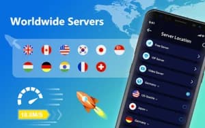 The accurate layout of the in -app keys - Download Super VPN Super VPN + Launch