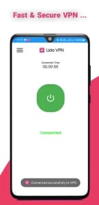 Lida VPN Receive High Points on Google Play - Lida VPN connection to Lida VPN servers